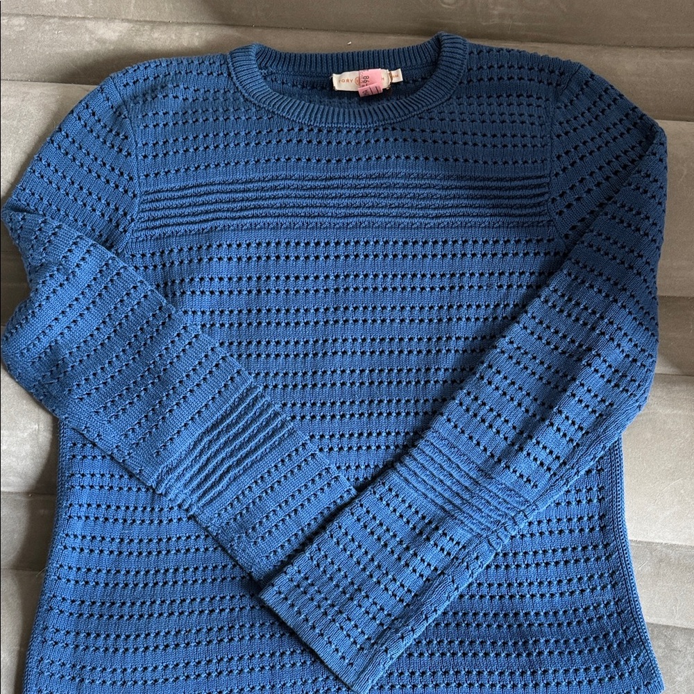 Tory Burch beautiful blue sweater M